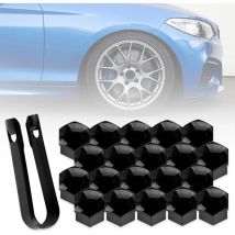 Ccykxa (ø 19 mm)20 pièces cache-écrous de roue pour conversion de voiture avec outils pour écrous