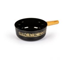 Stöckli - olla para fondue de hierro fundido esmaltado 21 cm negro - 7421.14HAA - stockli -