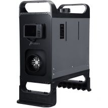 Maerex - Car Air Diesel Heater lcd Remote 5KW-8KW 12V 24V For Motor Home rv Truck Grey , Knob Bluetooth Switch