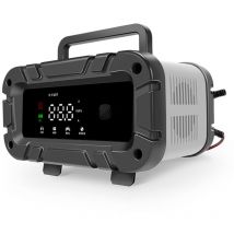 Lifcausal - Car Battery Chargers 12V Intelligent Pulse Repairing Charge Device Automotive Battery Trickle Maintainer with lcd Digital Display for Car