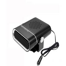 Lifcausal - Chauffage et dégivreur de voiture 12 v 120 w 2 en 1 Portable Dégivreur de voiture Allume-cigare 360 ° Réglable elkuaie