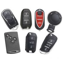 Car Key Shell Hu101R15 - Para Ford