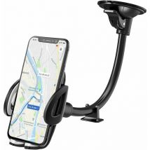 Peny - Car Phone Holder Suction Cup Portable Car Mount for Windshield with 360° Rotation for Smartphone, gps Devices