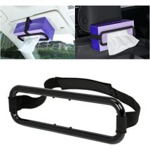 Car Tissue Box Holder, Universal Car Paper Towel Holder, Auto Accessories for Sun Visors, Car Back Seats