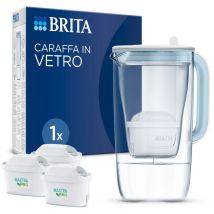 Brita - Caraffa in Vetro Light Blue (2.5L) maxtra pro All-in-1 Caraffa + 3 Filtri