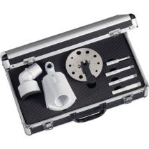 Set di punte per piastrelle D.6.8.10 12mm con aspirazione e centraggio Carat