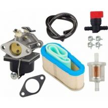 Zolginah - Carburador con filtro de aire 36356, válvula de cierre, filtro de combustible y kit de carburador de línea para Tecumseh. OHV125, OHV130 y