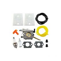 Iflair - Carburador Ulisem con filtro de aire, bujía y manguera de combustible para motosierra Stihl H24D FS48 FS52 FS56 FS62 FS66 FS81 FS86 FS88
