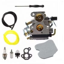 Carburador con filtro de aire, filtro de combustible para motosierra Husqvarna 235 235E 236 236E 240 240E