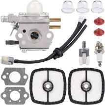 Echo - Carburador de repuesto para recortadora SRM2100 SRM2110 SRM2400 PE2000 PE2400 GT2000 GT2400 PPF2100, reemplaza C1U-K52 C1U-K29 C1U-K47, con