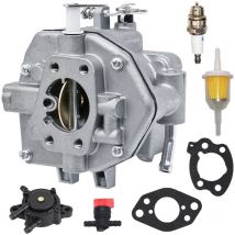 Briggs&stratton - Carburador para motor de 16, 17 y 18 hp (846109, 350447 y 356447) con juntas. Repuestos.