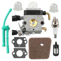 Vergaser-Kit für stihl FS55 FS55R FS55RC FS38 KM55 HL45 KM55R Luftfilter Kraftstoff-Pilot-Kit Zündkerzen-Kit Seven Pack
