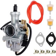 Coocheer - Carburador PZ27 para cg 125 cc, 150 cc, 200 cc, 250 cc, atv de 4 tiempos, Go Kart, Dirt Bike, estrangulador eléctrico de 27 mm con filtro