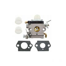 Ibuyke - Carburateur adapté pour les taille-haies Husqvarna 122 HD60, 122 HD45, CHT220, Jonsered HT2223 et HT2218, avec le numéro de pièce 523012401.