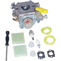 Eosnow - Carburateur bougie d'allumage ampoule d'amorce filtre à carburant ensemble 308054013 pour homelite UT32601 UT32601A UT32605 UT22600 UT22650