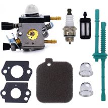 Carburateur C1q-s68g Pour Zama C1q-s68 C1q-s68g Pour Stihl Bg45 Bg46 Bg55 Bg65 Bg85 Br45c Sh55 Sh85 Souffleur Avec Filtre À Air, Joints, Bougie 