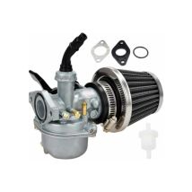 Alovez - PZ19 Carburetor for 50cc 70cc 80cc 90cc 110cc 125cc atv Dirt Pit Bike Taotao Honda crf By Chinese Quad 4 Stroke atv Go Kart Pit Dirt Bike
