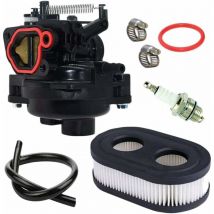 Carburateur de 799584 pour Moteurs Briggs et Stratton 09P702-0145-F1 09P702-0098-F1 550Ex 625Ex 675Ex 725Exi 140CC H734 Debuns