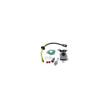 Largeight - Carburateur de débroussailleuse Carburateur pour kit de carburateur de débroussailleuse 52cc 49cc 43cc avec joint, tuyau, bougie