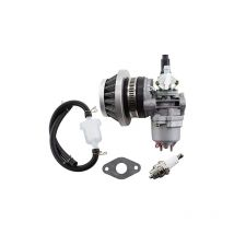 Carburateur de moteur 13 mm pour 2 temps 47 cc 49 cc 43 cc Mini ATV Quad Dirtbike Pocket Bike avec filtre à air filtre à essence Tuyau à essence