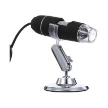 Tumalagia - lifcausal Microscope Numérique Portable 1000X hd Loupe usb 3 en 1 avec 8 LEDs Noir