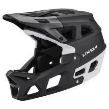 LIFCAUSAL Casque VTT Intégral Adulte Course/Descente Homme/Femme - Visière +31 Ventilations - Tour de Tête 59-61 cm
