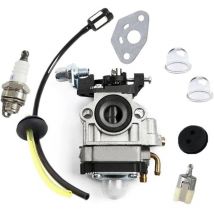 Debuns - Carburateur pour Kawasaki Th23 Th26 Th34 23cc 25cc 26cc Kit de bougies d'allumagecadeau de g..