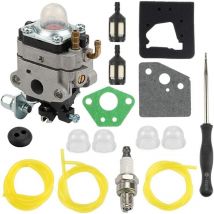 Coocheer - Carburateur pour moteur Honda 4 temps GX31 GX22 FG100 16100-ZM5-803 GCA91 Carb avec outil de réglage du carburateur Kit de conduite de