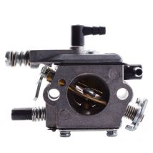 Boudech - Carburateur pour moteurs 2 temps 52Cc/62Cc Carburateur de remplacement pour tronçonneuses 52Cc et 62Cc avec vis d'air réglable