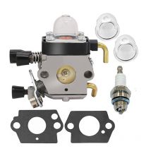 Carburateur pour Stihl FS38 FS45 FS46 FS55 FS55r FS55rc FS74 FS75 FS80 FS85 KM55 HL45 KM55r, Tondeuse à gazon Carbu avec joints, pompes d'amorçage et