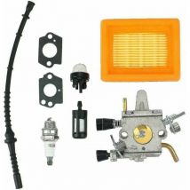 Carburateur pour Stihl Fs400 Fs450 Fs480, Filtre à Air et Carburant Inclus, Accessoire pour Débroussailleuse. - Ulisem
