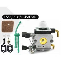 Aiperq - Vergaser für Stihl FS55 FS38 FS55R FS55RC HL45 KM55 FS80 FR85 FH75 FS45 FS46 FS74 FS75 HL75 HS70 C1Q-S63 C1Q-S69 Motorschneider Trimmer mit