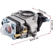 Carburateur Remplacement de Tondeuse Haie pour Trononneuse de Moteur 32CC Accessoire de Tondeuses Outillage de Jardin Motorisé Tondeuse à Gazon