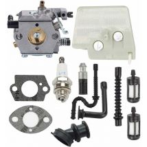 Carburatore WT-194 con sostituzione del filtro dell'aria per024 026 MS240 MS260 024AV 024S Sostituzione per Walbro WT-194-1 WT-22 Carburatore per