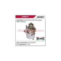 Carburador ZANETTI motoazada B120 imar D90 A01027