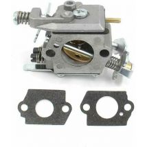 Dewdat - Carburetor with Gasket for Partner 350 351 370 371 390 391 McCulloch Mac 333 335 338 435 436 Walbro WT-622 Chainsaw