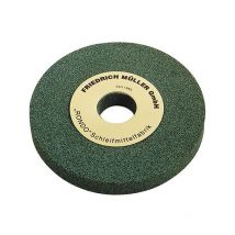 Carburo Di Silicio Mola, Grigio, Dimensioni: 300 X 40 X 76 Mm , Grano 80 Durezza J, Modello: Incavo Con Un Lato Di 125 X 19 Mm