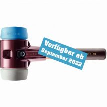 HALDER SIMPLEX maza blanda TPE / rellena de caucho con carcasa de hierro maleable y mango de madera - D=80 mm - Mango extra corto - 3013.082