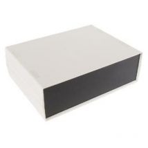 Wisher - WCAH2507 Caja Fuerte en Plastico - Gris, 260 x 190 x 85mm