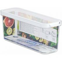 Contenitore per alimenti intelligente, l'organizer per frigorifero, ottimamente impilabile, protegge gli alimenti dall'umidità e mantiene il cibo