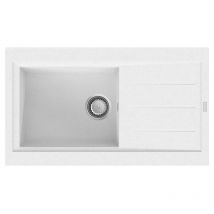 Carea Cuisine&bain - carea - Évier à encastrer oméga 1 bac Blanc