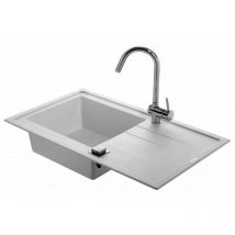 Carea Cuisine&bain - carea - Évier Granit arcos 1 bac Blanc