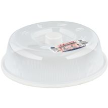Care+protect Coperchio Per Microonde. Accessorio Ideale Per La Cottura A Microonde, Previene Gli Schizzi, Non Contiene Bpa, 26,2 X 26,2 X 7,6 Cm