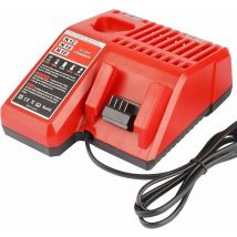 Milwaukee - Cargador de repuesto rápido M12 y M18 para baterías xc de 12 v y 18 v de iones de litio. Cargador para baterías xc 48-59-1812,
