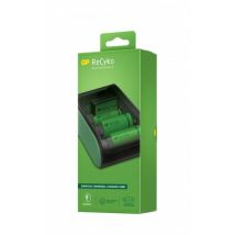 Gp Batteries - Cargador universal para pilas recargables de 1,5 v aaa, aa, c, d y 9 v