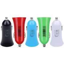 Cargador USB para coche – Colores surtidos – Alta velocidad – Compatible con móviles