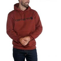 Carhartt - 100074 Signature Logo Sweatshirt Chilli Pepper l