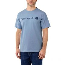 Carhartt - 103361 Core Logo T-Shirt Alpine Blue l