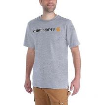 Carhartt 103361 Core Logo T-Shirt Heather Grey XL