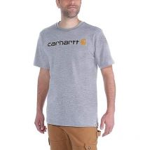 Carhartt 103361 Core Logo T-Shirt Heather Grey XXL